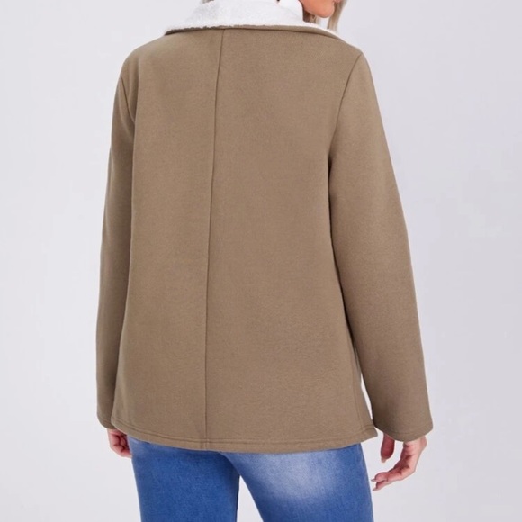 🔥LAST DAY🔥 Sherpa Lined Cozy Cardigan - Picture 3 of 5